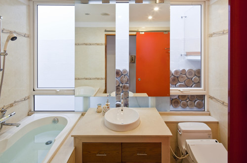 Thiết kế nhà 85 m2 gần gũi với thiên nhiên